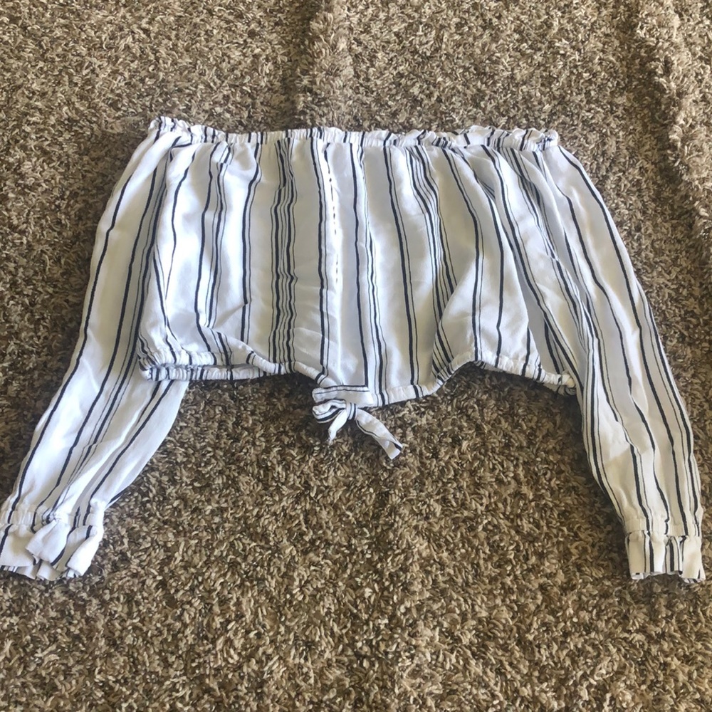 Kendall and Kylie Off the Shoulder Top